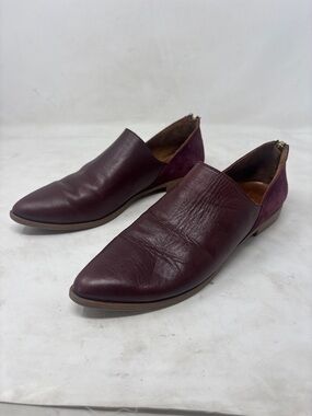 Bueno Men's Slip-On Loafers in Plum/Burgundy